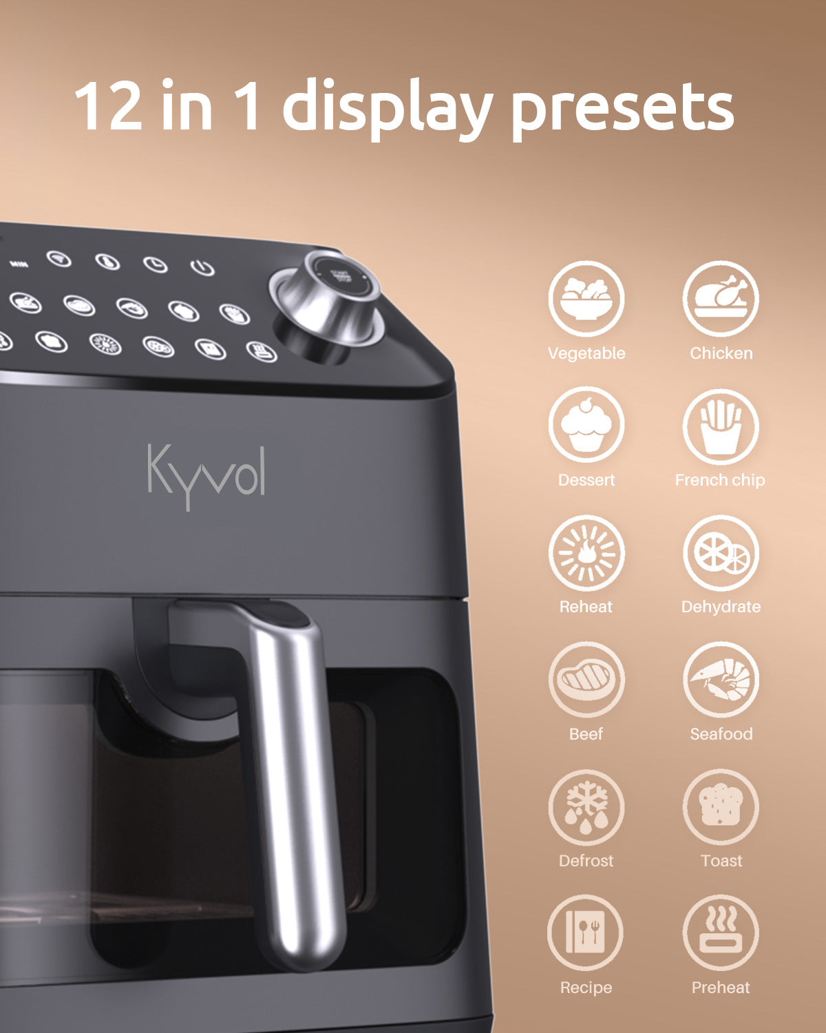 Epichef AF600W Air Fryer Taste The Same But Healthier