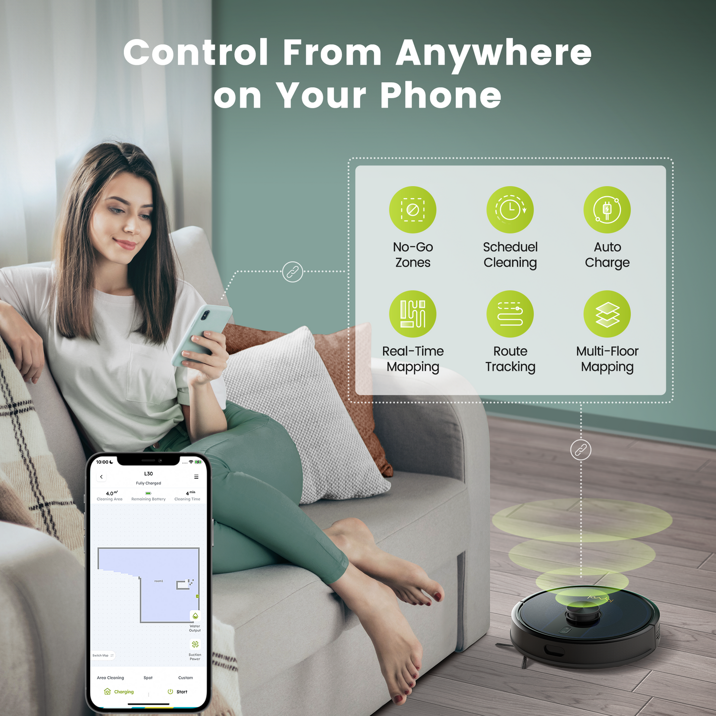 Kyvol Cybovac L30 Robot Vacuum & Mop