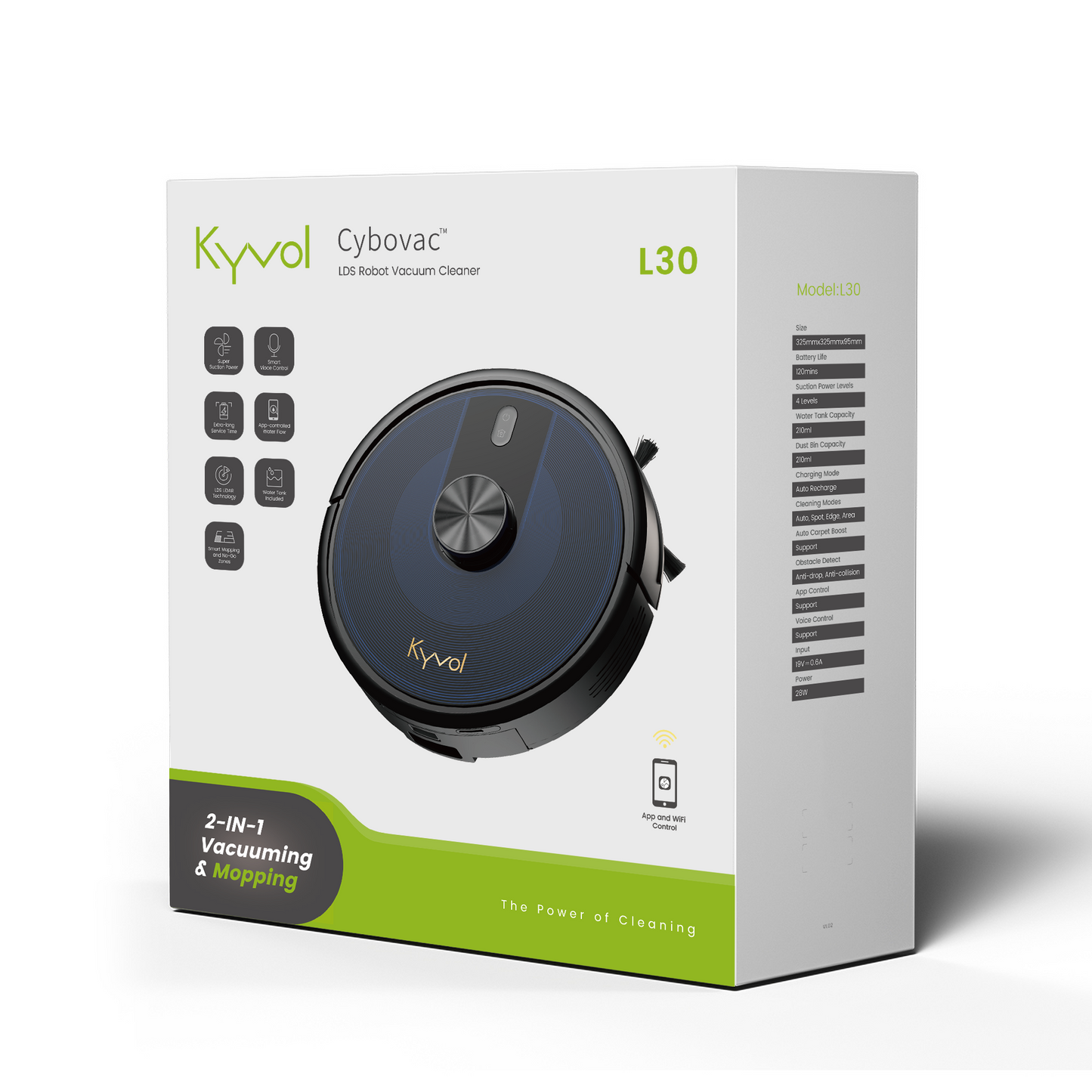 Kyvol Cybovac L30 Robot Vacuum & Mop