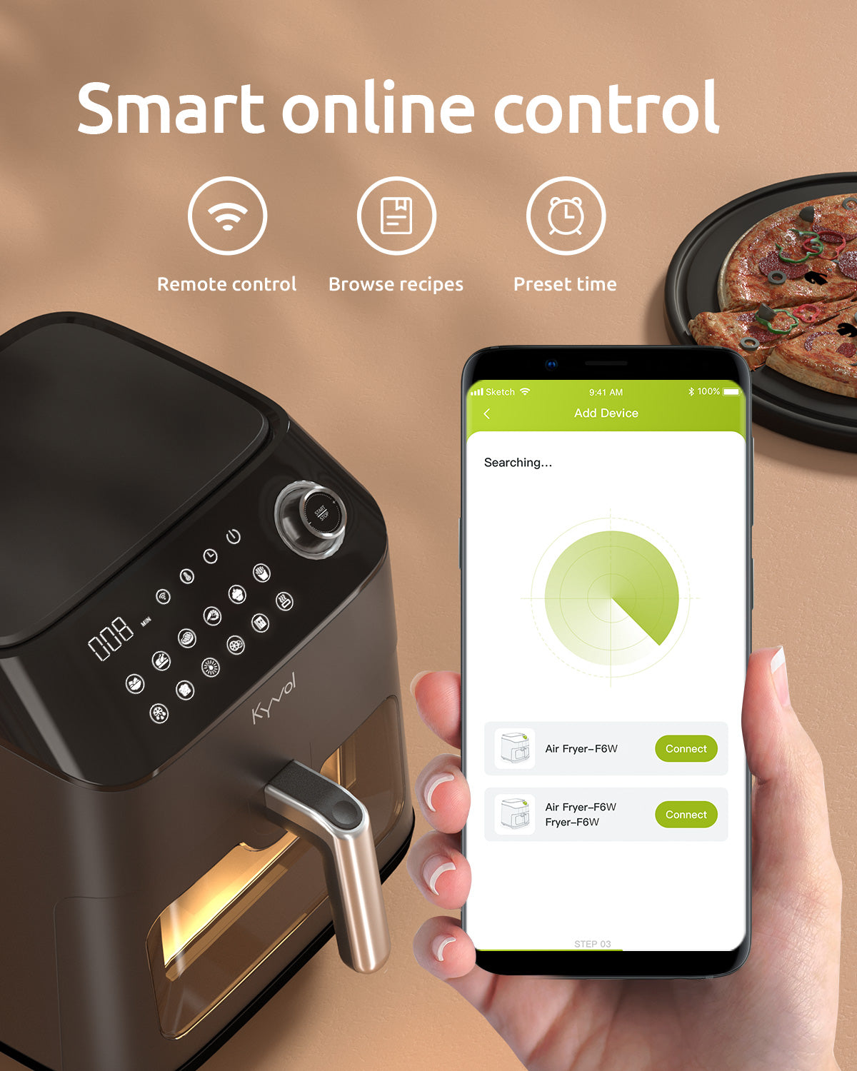 Epichef AF600W Air Fryer Taste The Same But Healthier