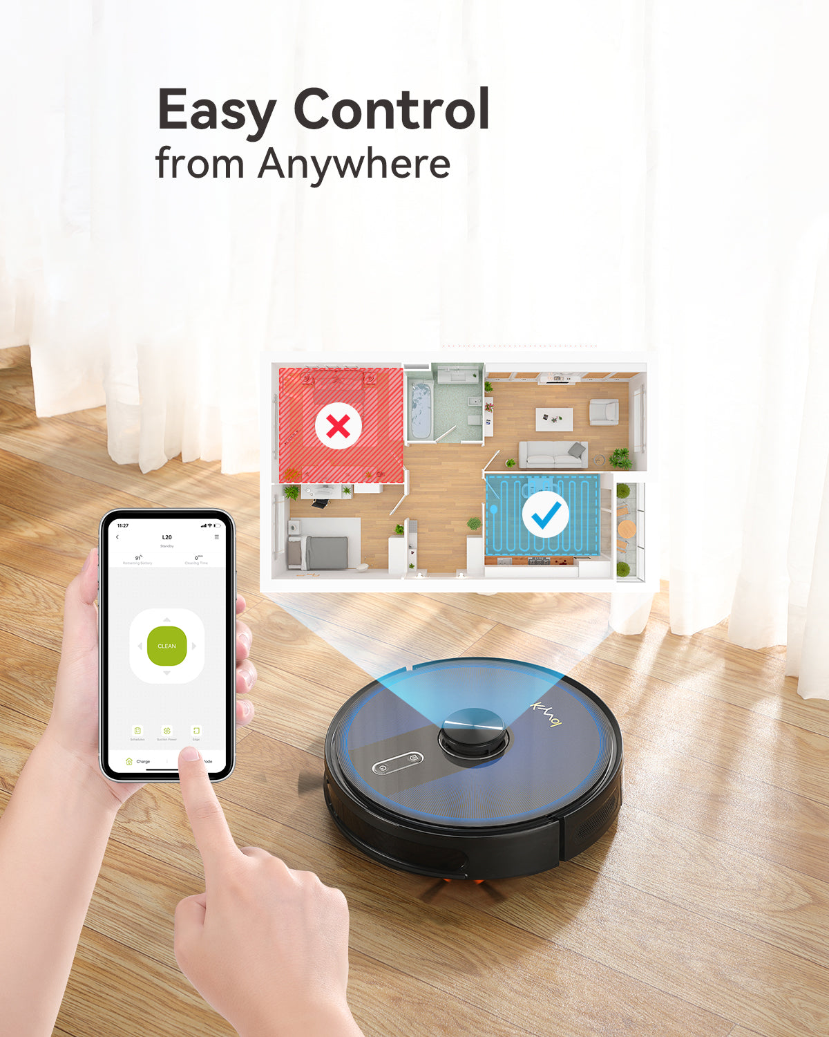 Kyvol Cybovac L20S Robot Vacuum Cleaner