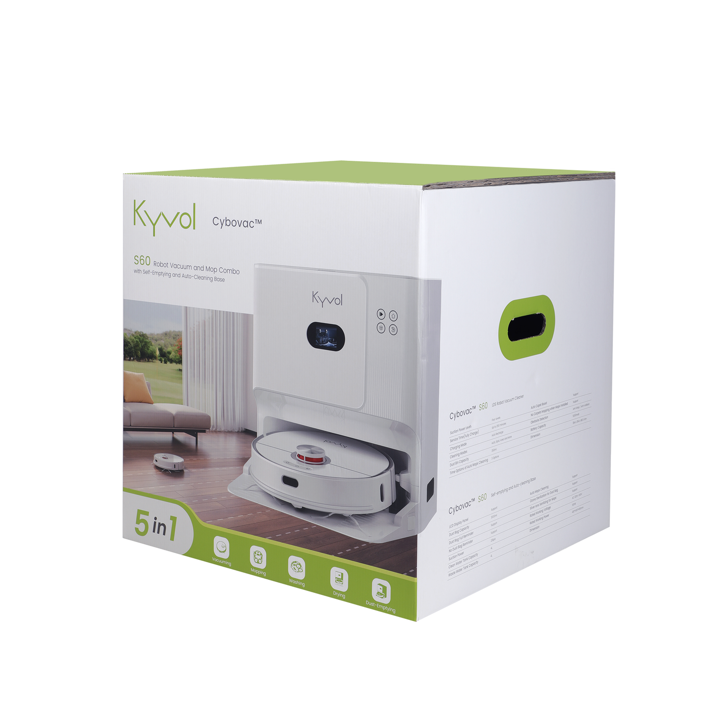 Kyvol Cybovac S60 5-in-1 Robot Vacuum & Mop